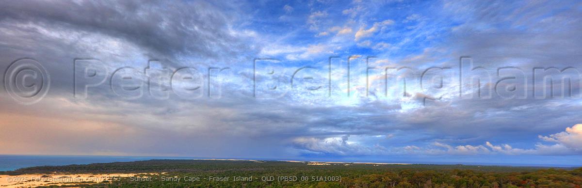 Peter Bellingham Photography Sunset - Sandy Cape - Fraser Island - QLD (PB5D 00 51A1003)